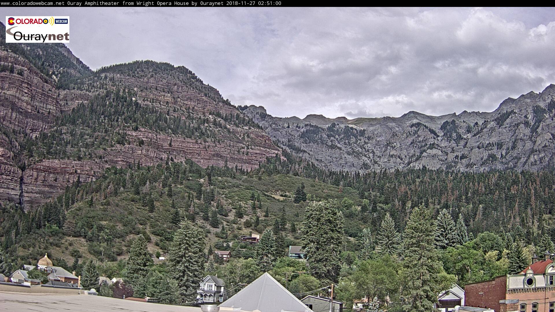 Ouray Colorado cam Ouray Amphitheater From Wright Opera House